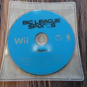 Nintendo Wii Game Big League Sports